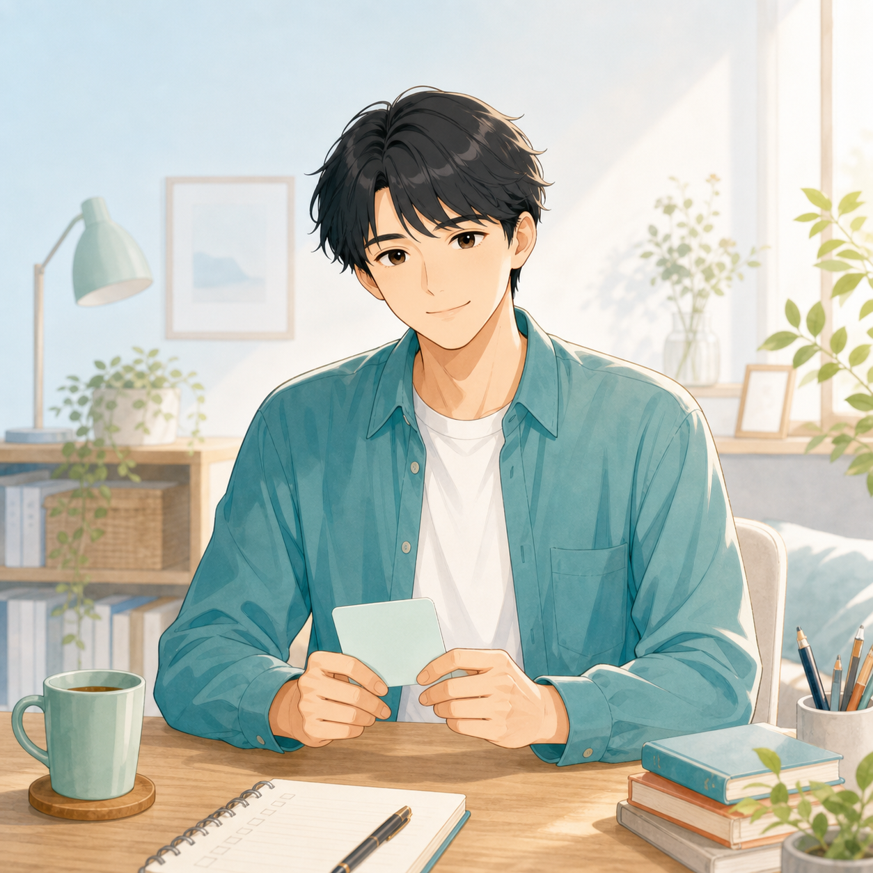 こーへーのプロフィール用イラスト